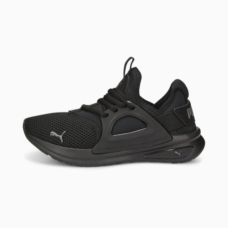 Puma | Men's Softride Enzo Evo Running Shoes - Black-CASTLEROCK