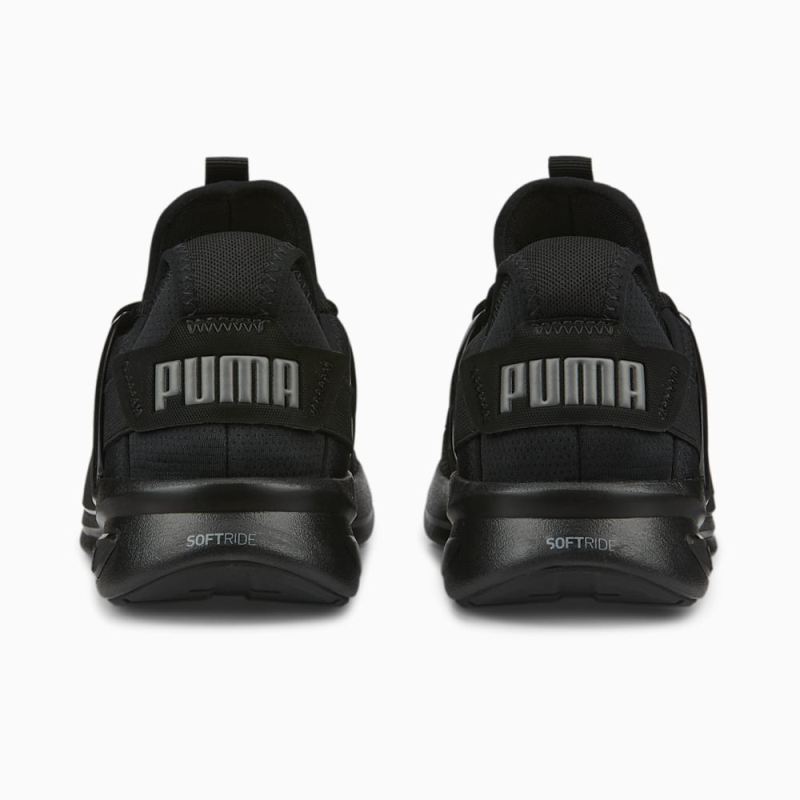 Puma | Men's Softride Enzo Evo Running Shoes - Black-CASTLEROCK