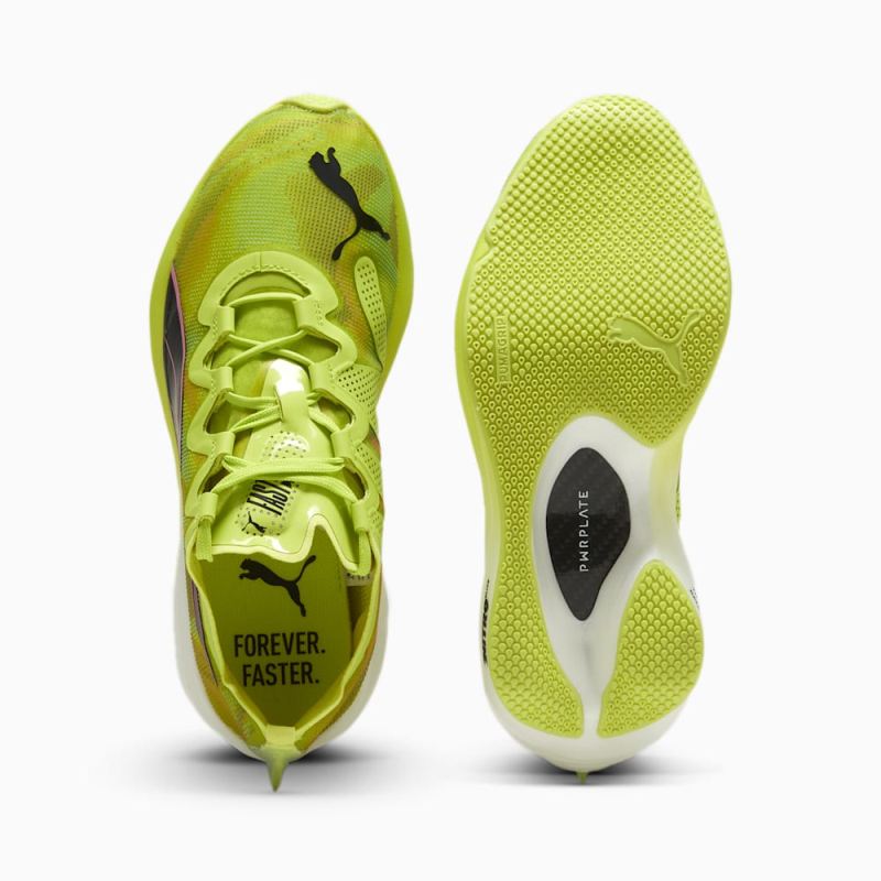 Puma | Women's FAST-FWD NITRO Elite Running Shoes - Lime Pow-Black-Poison Pink