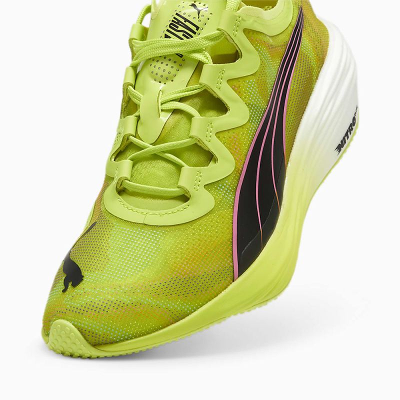 Puma | Women's FAST-FWD NITRO Elite Running Shoes - Lime Pow-Black-Poison Pink