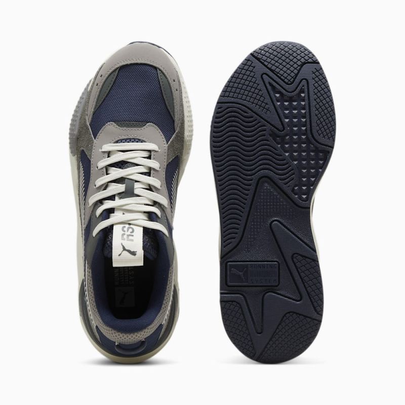 Puma | Men's RS-X Suede Sneakers - Club Navy-Stormy Slate