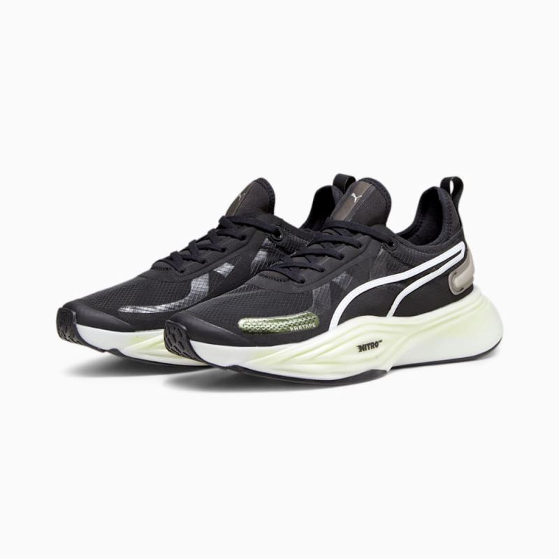 Puma | Men's PWR NITRO Squared Training Shoes - Black-White