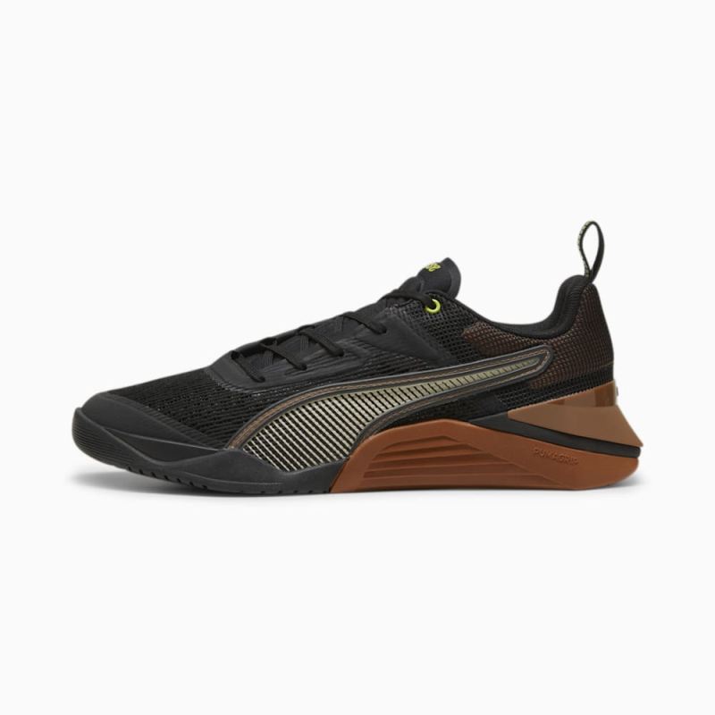 Puma | Men's Fuse 3.0 Training Shoes - Black-Teak-Lime Pow