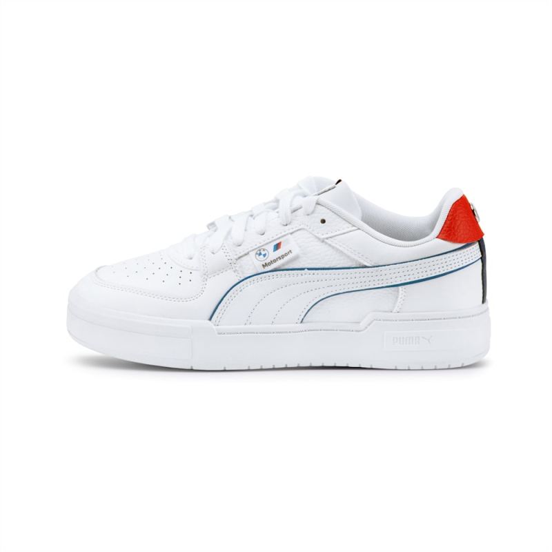 Puma | Men's BMW M Motorsport CA Pro Sneakers - White-White - Click Image to Close