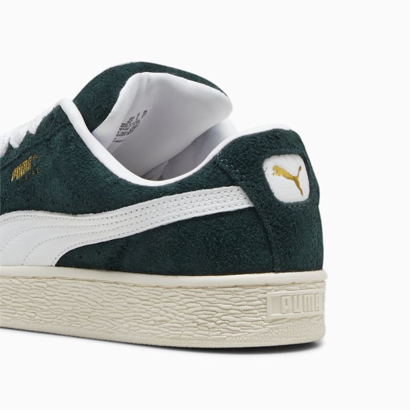 Puma | Men's Suede XL Hairy Sneakers - Ponderosa Pine-Frosted Ivory