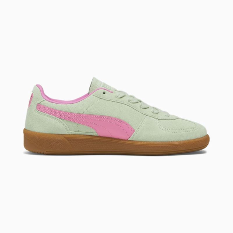 Puma | Women's Palermo Sneakers - Fresh Mint-Fast Pink