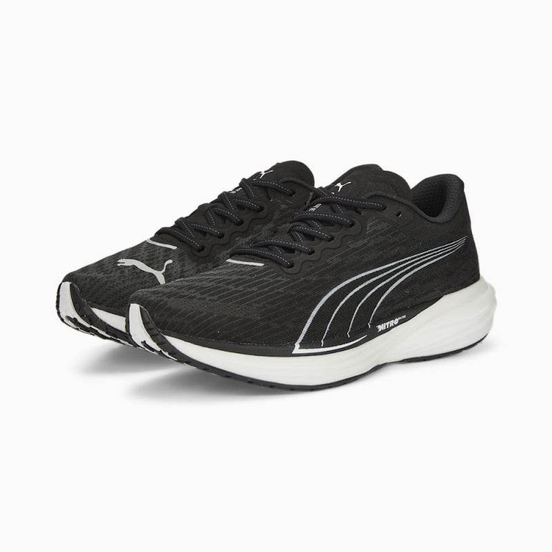 Puma | Men's Deviate NITRO 2 Running Shoes - Black