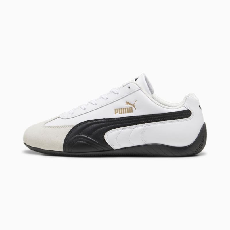 Puma | Men's Speedcat Shield Sneakers - White-Black-Vapor Gray