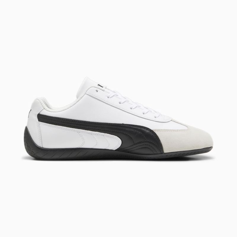 Puma | Men's Speedcat Shield Sneakers - White-Black-Vapor Gray