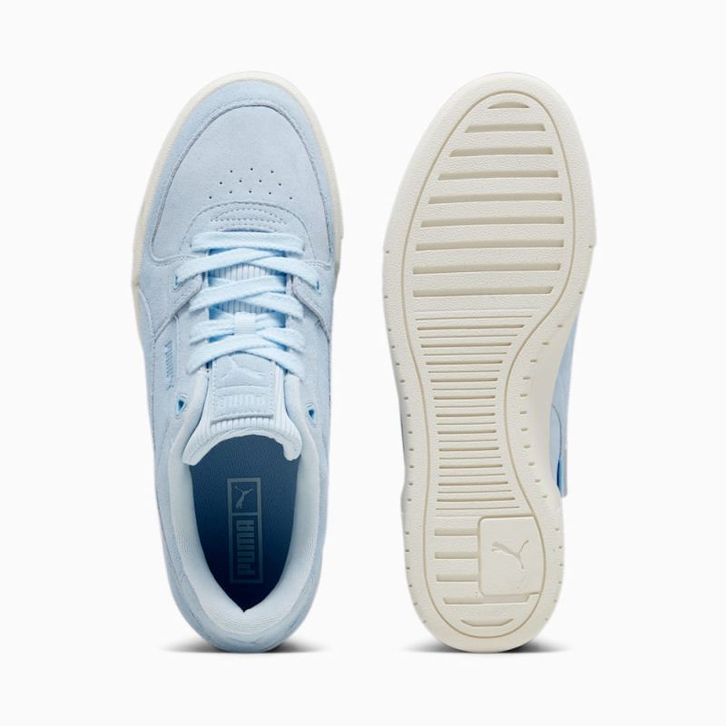 Puma | Women's CA Pro Lux Soft Sneakers - Icy Blue-Warm White