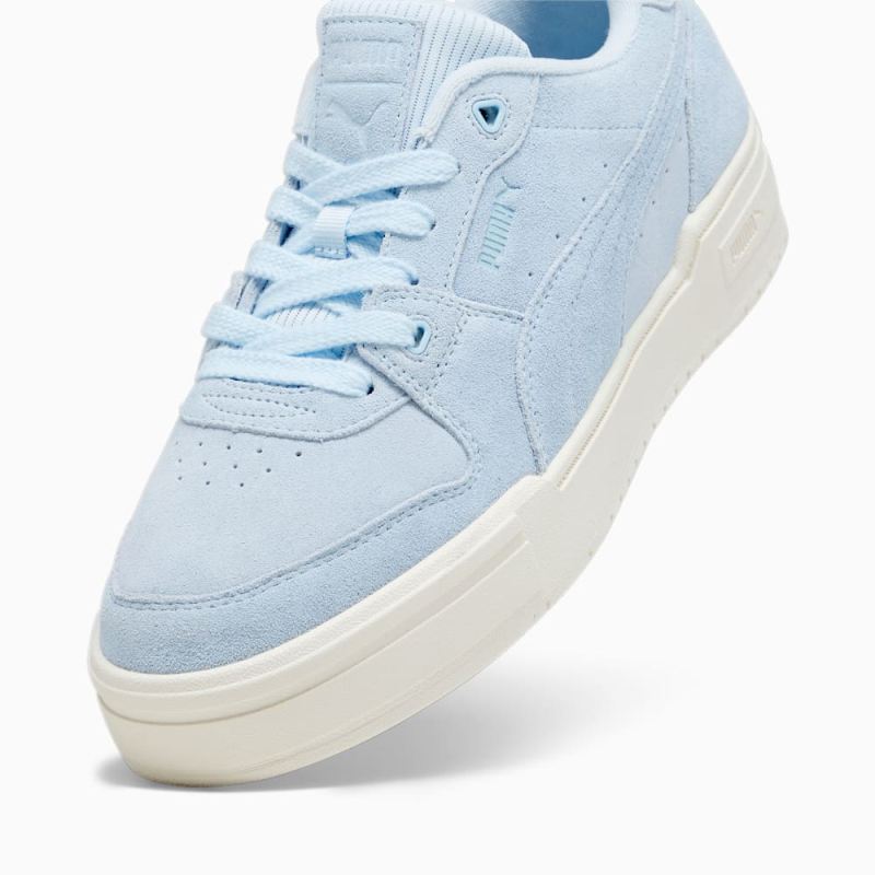 Puma | Women's CA Pro Lux Soft Sneakers - Icy Blue-Warm White