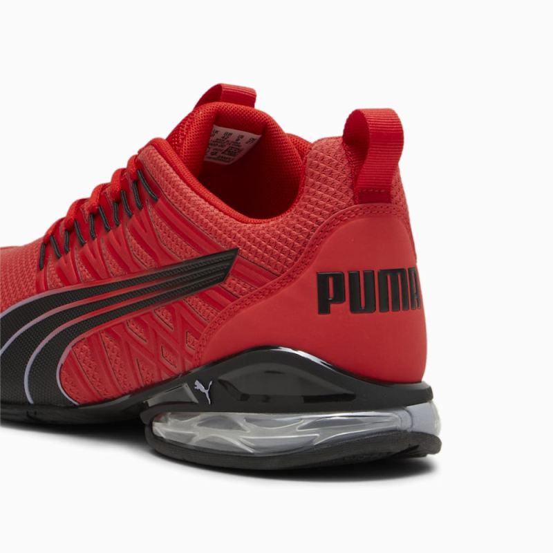 Puma | Men's Voltaic Evo Running Shoe - For All Time Red-Black-Gray Fog