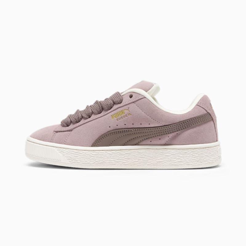 Puma | Women's Suede XL Sneakers - Future Pink-Warm White