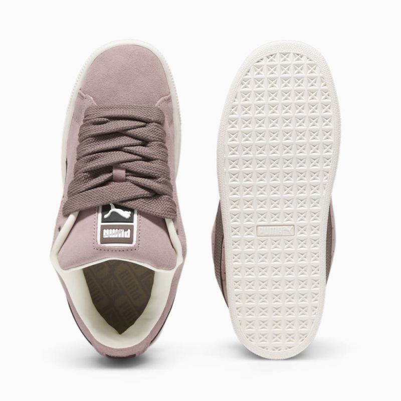 Puma | Women's Suede XL Sneakers - Future Pink-Warm White