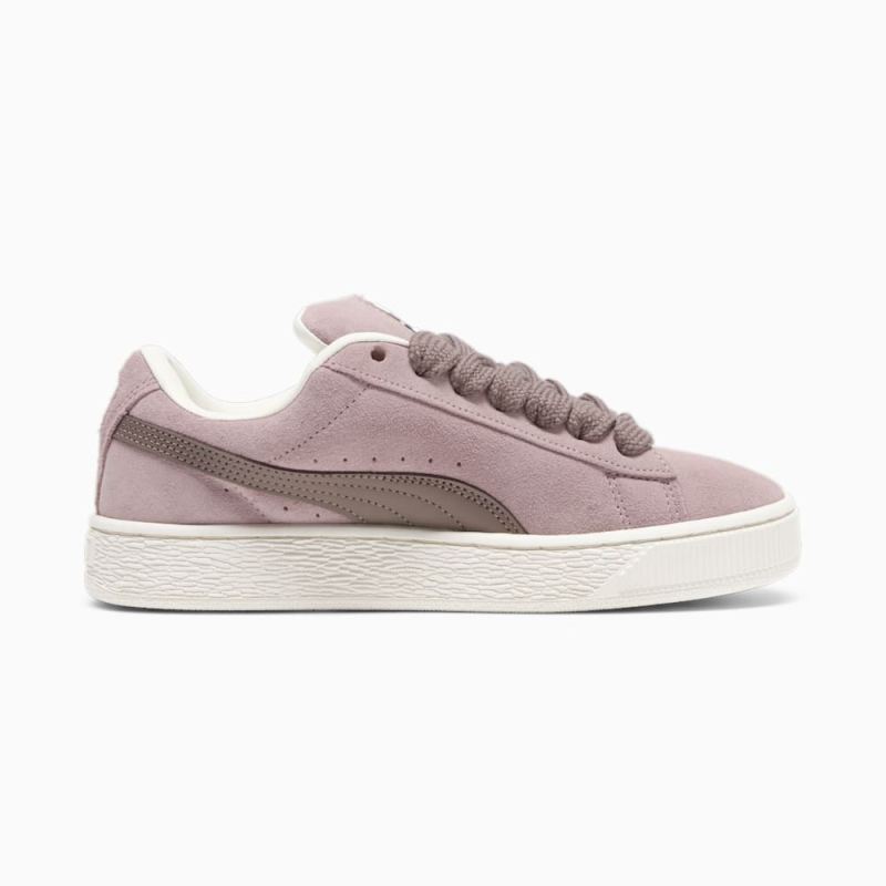 Puma | Women's Suede XL Sneakers - Future Pink-Warm White