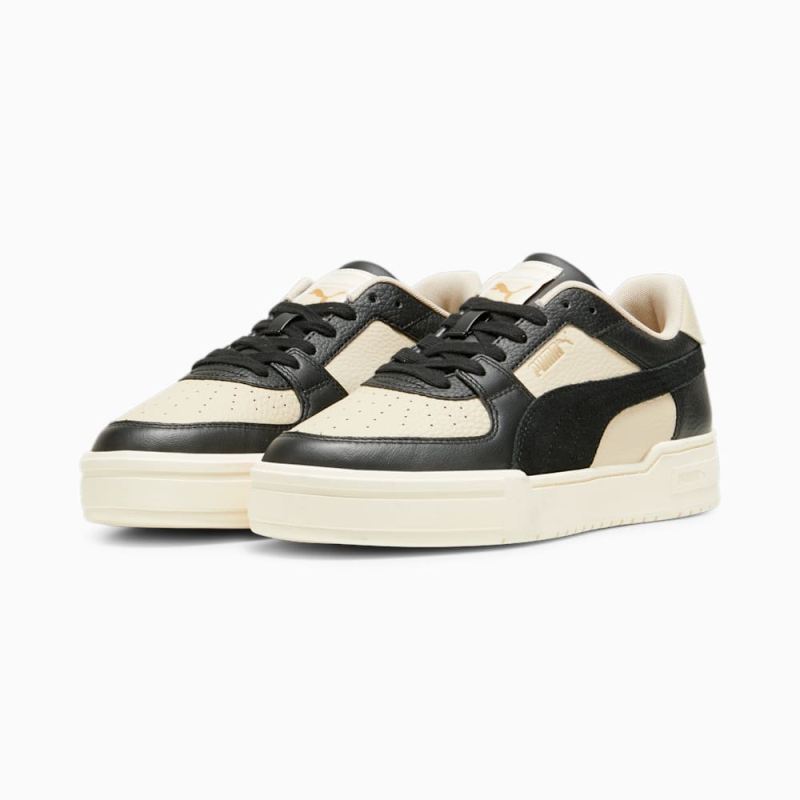 Puma | Men's CA Pro OW Sneakers - Granola-Black-Team Gold