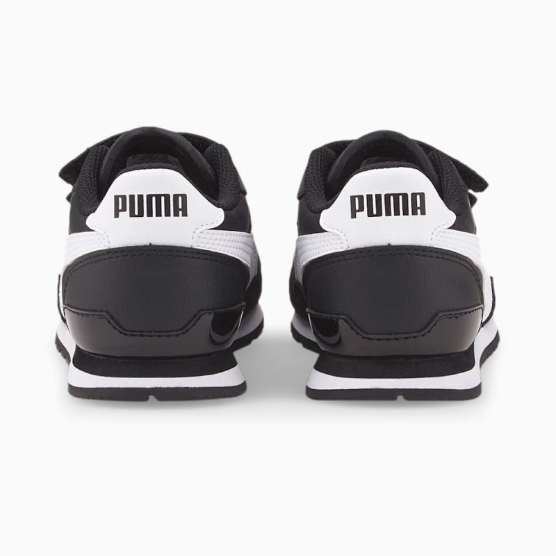 Puma | Boys ST Runner v3 NL Little Kids Shoes - Black-White