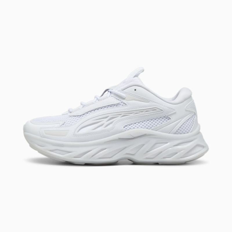 Puma | Men's Exotek NITRO Base Sneakers - White-Silver Mist