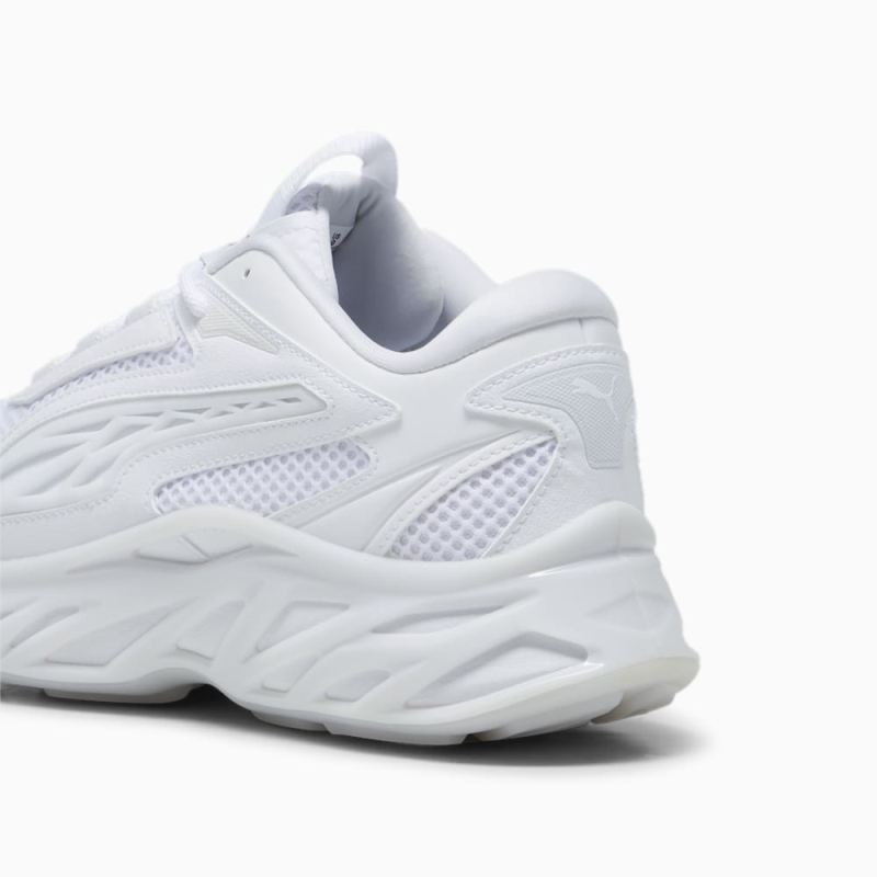 Puma | Men's Exotek NITRO Base Sneakers - White-Silver Mist