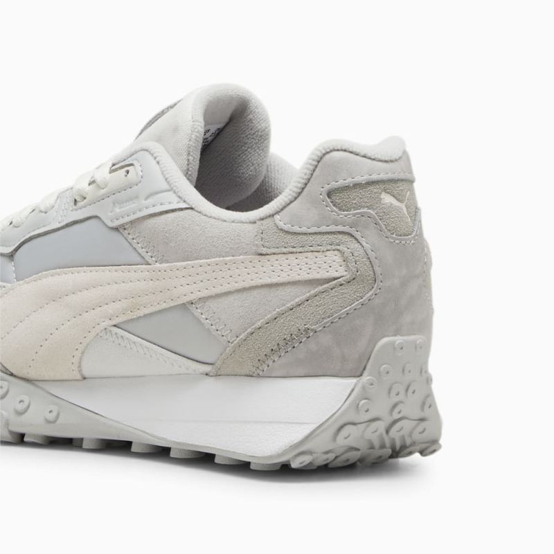 Puma | Women's Blktop Rider 'Retreat Yourself' Sneakers - Cool Light Gray-Vapor Gray