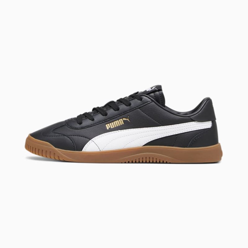 Puma | Men's Club 5v5 Sneakers - Black-White-Gold