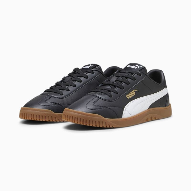 Puma | Men's Club 5v5 Sneakers - Black-White-Gold