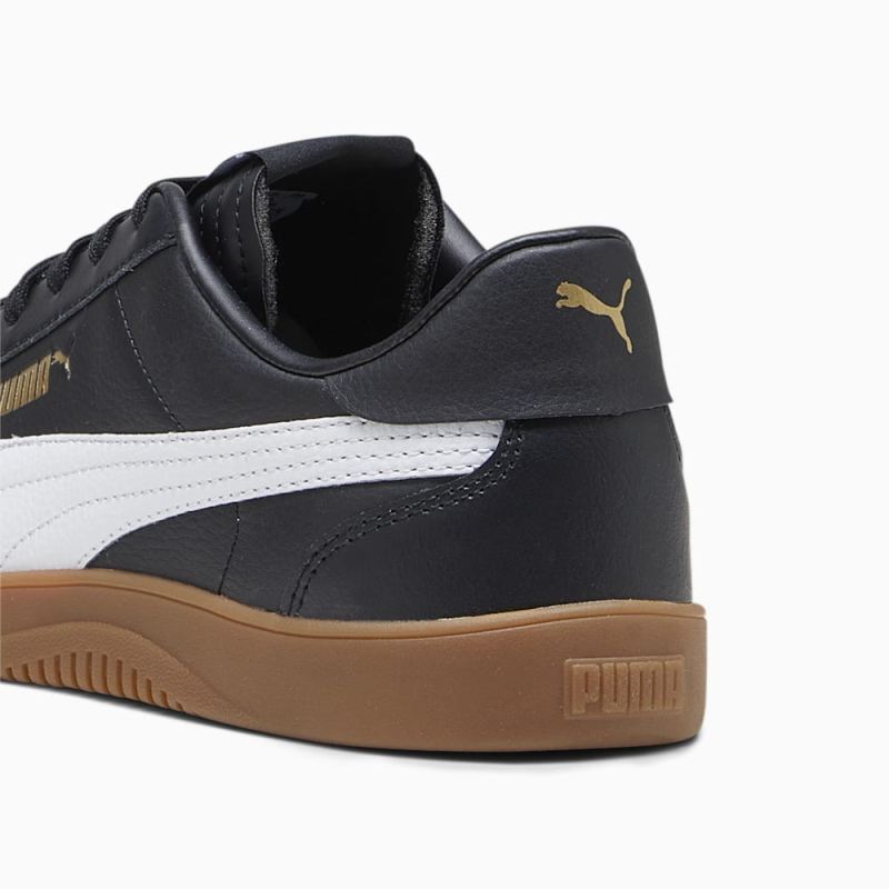 Puma | Men's Club 5v5 Sneakers - Black-White-Gold