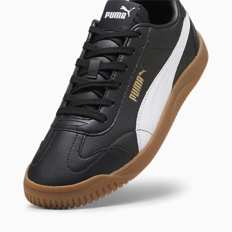 Puma | Men's Club 5v5 Sneakers - Black-White-Gold