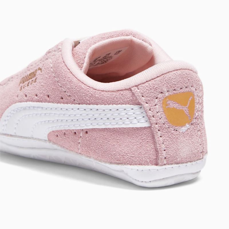 Puma | Boys Suede Classic Crib Toddlers Shoes - Pearl-White