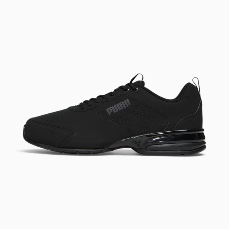 Puma | Men's Tazon Advance Bold Sneakers - Black-Black