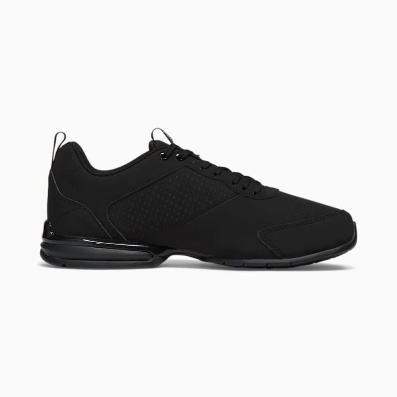 Puma | Men's Tazon Advance Bold Sneakers - Black-Black