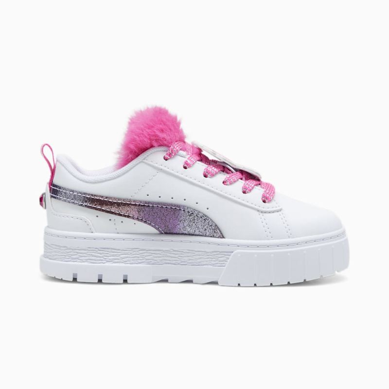 Puma | Girls Puma | Girls x TROLLS Mayze Little Kids Sneakers - White-Ravish