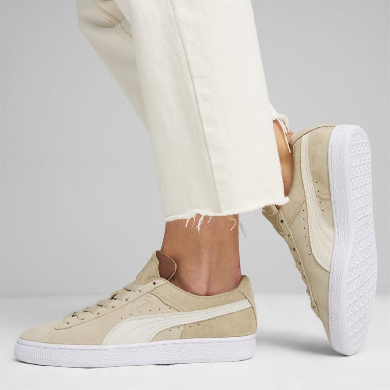 Puma | Women's Suede No Filter Sneakers - Putty-White