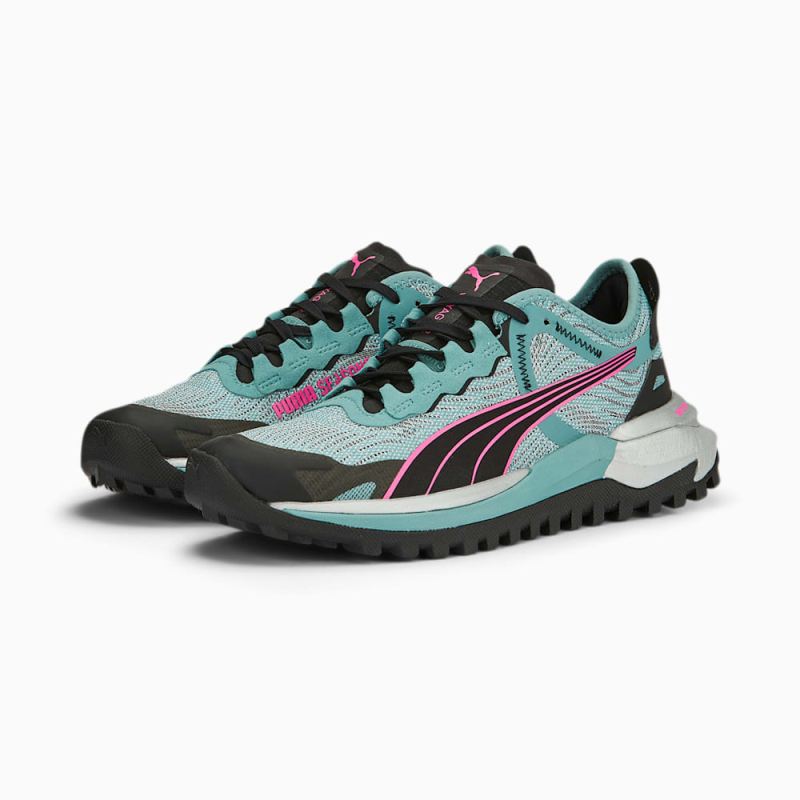 Puma | Women's SEASONS Voyage NITRO 2 Running Shoes - Adriatic-Black-Ravish