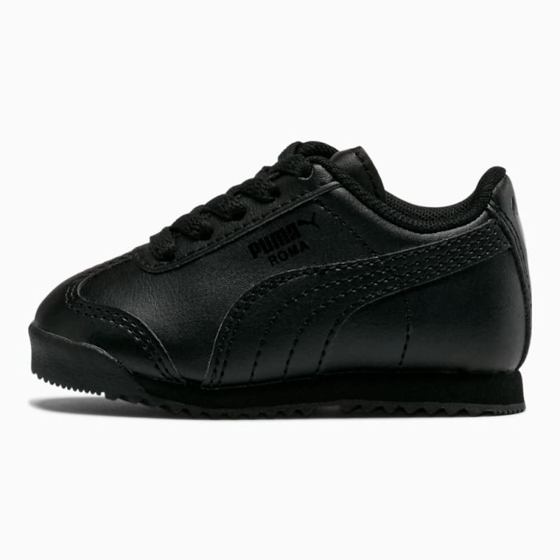 Puma | Girls Roma Basic Toddler Shoes - black-black