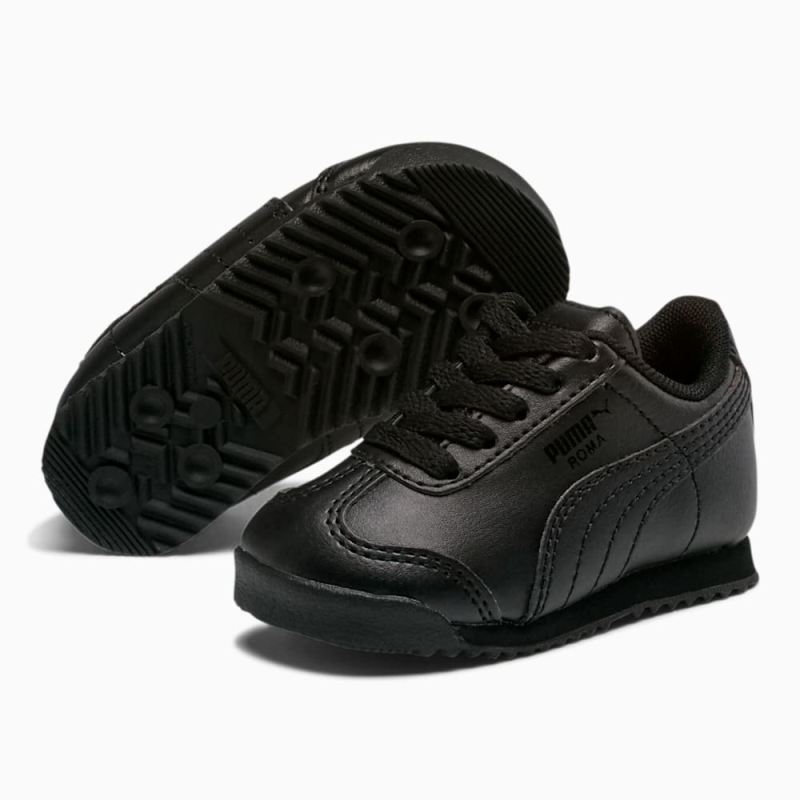 Puma | Girls Roma Basic Toddler Shoes - black-black