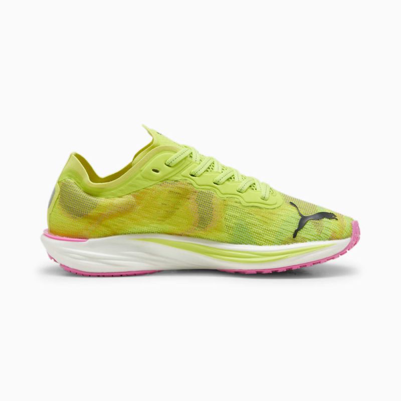 Puma | Women's Liberate NITRO 2 Running Shoes - Lime Pow-Black