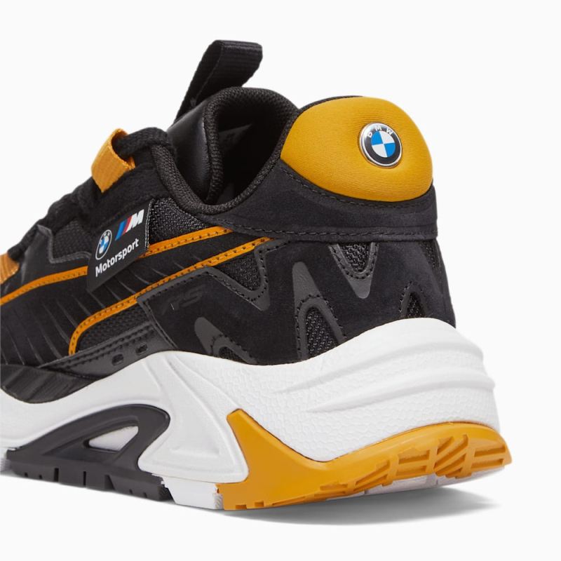 Puma | Girls BMW M Motorsport RS-Trck Big Kids Sneakers - Black-Amber