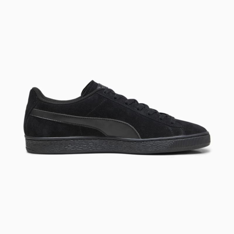 Puma | Men's Mercedes AMG-Petronas F1 Suede Sneakers - Black-Light Mint-White