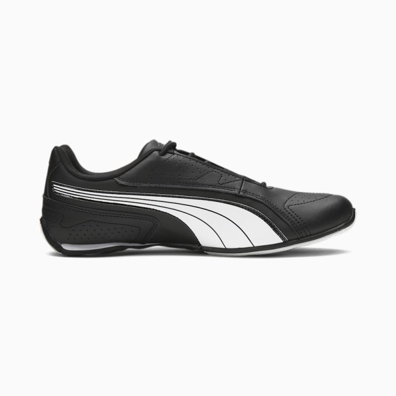 Puma | Men's Redon Bungee Shoes - Black-White-High Risk Red