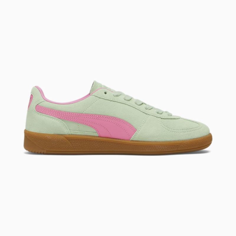 Puma | Women's Palermo Sneakers - Fresh Mint-Fast Pink