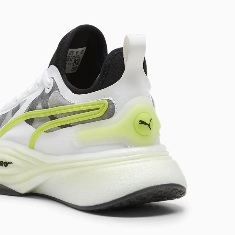 Puma | Women's PWR NITRO Squared Training Shoes - White-Black-Lime Pow