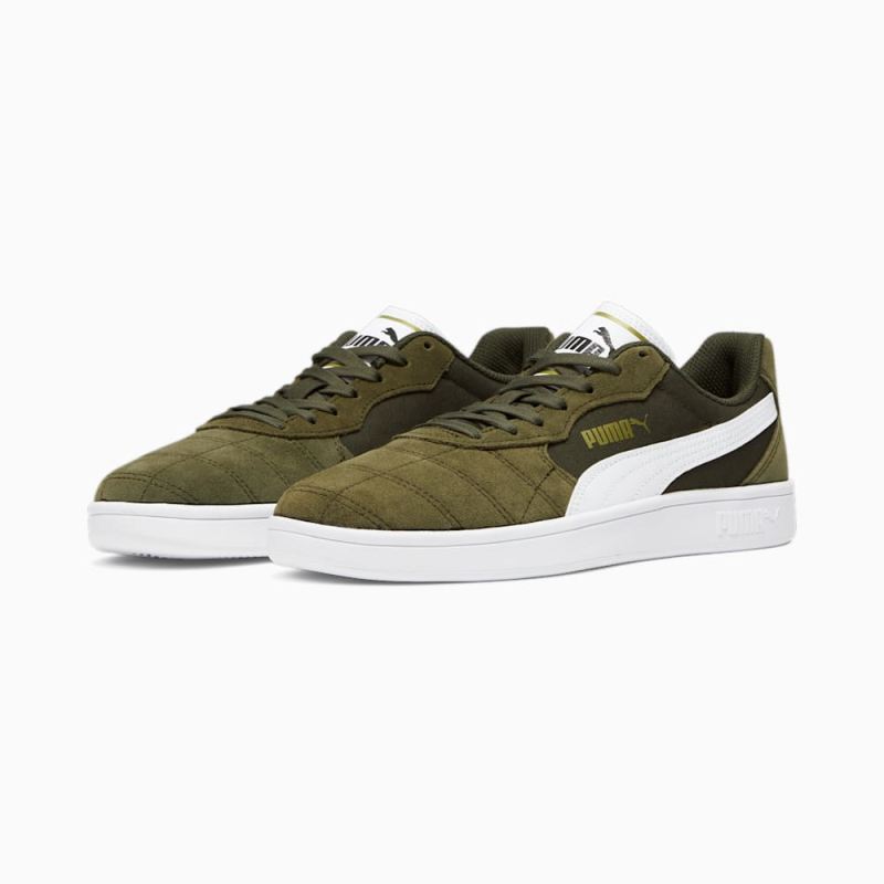 Puma | Men's Astro Kick Sneakers - Forest Night-White-Team Gold