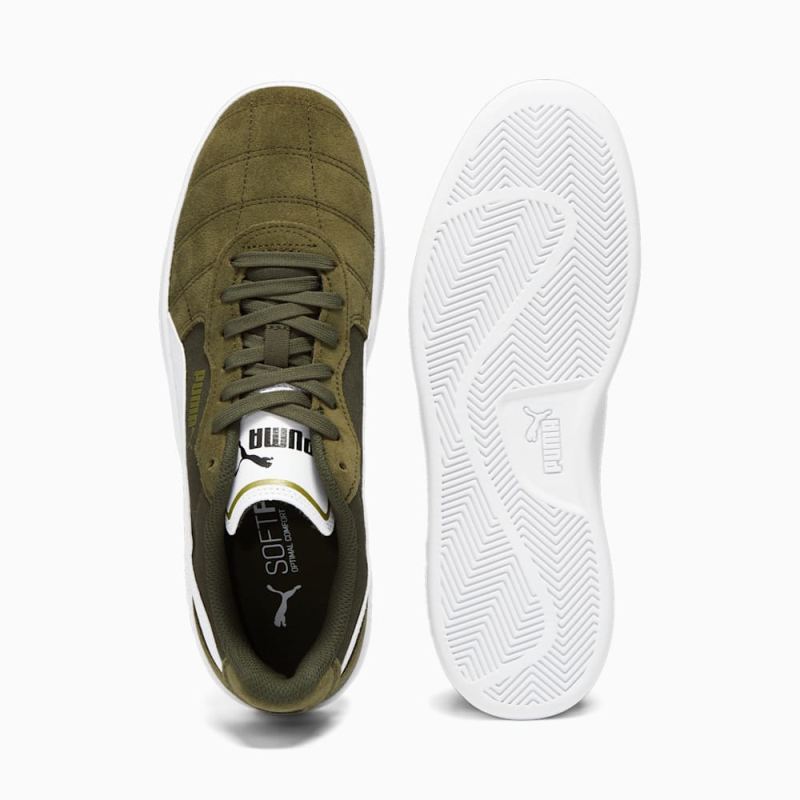 Puma | Men's Astro Kick Sneakers - Forest Night-White-Team Gold