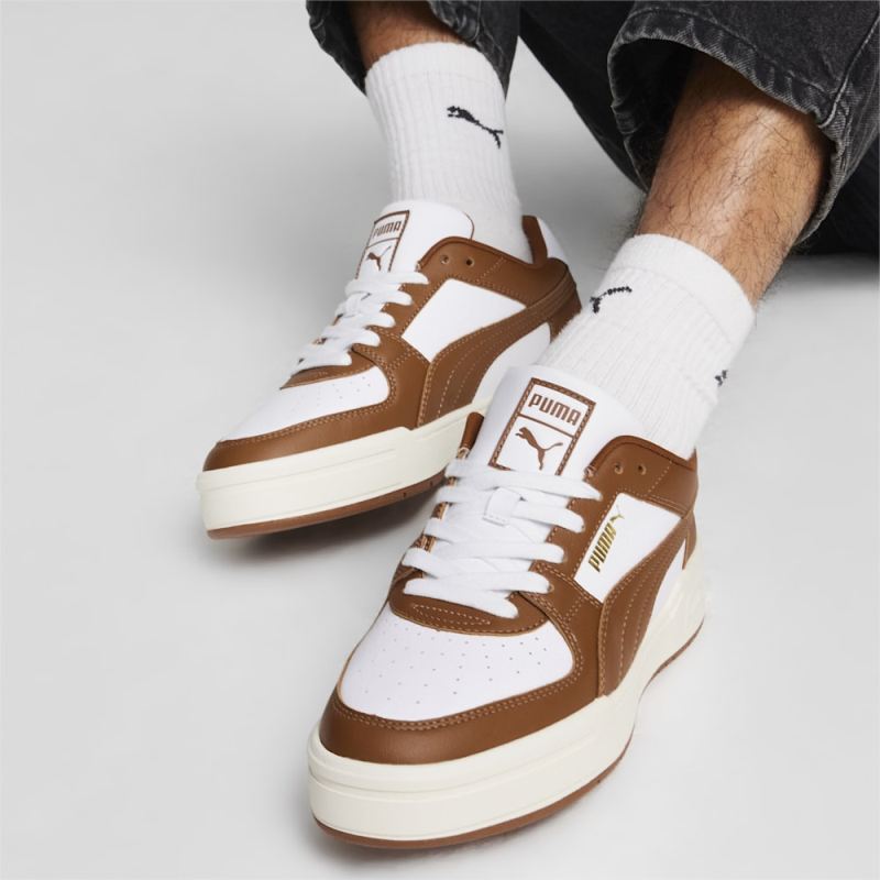 Puma | Men's CA Pro Classic Sneakers - White-Teak