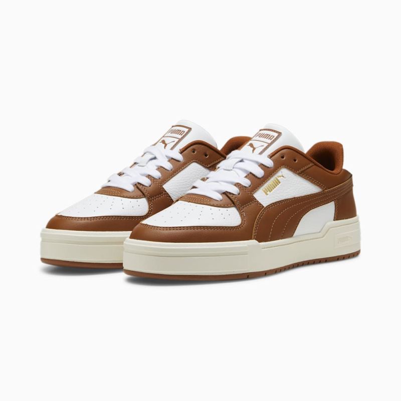 Puma | Men's CA Pro Classic Sneakers - White-Teak