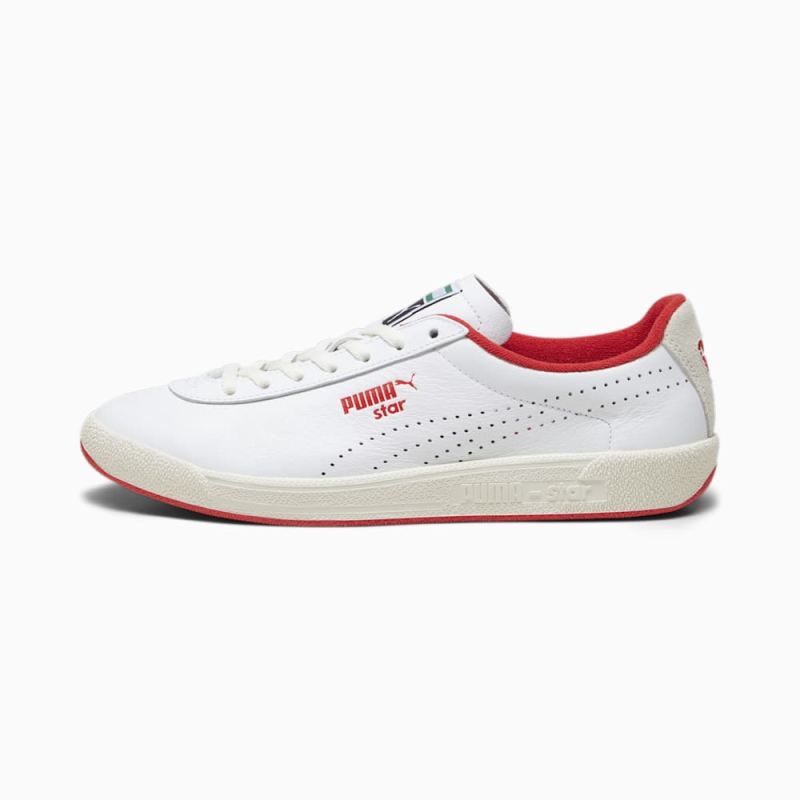 Puma | Men's Star Strawberries And Cream Sneakers - White-For All Time Red