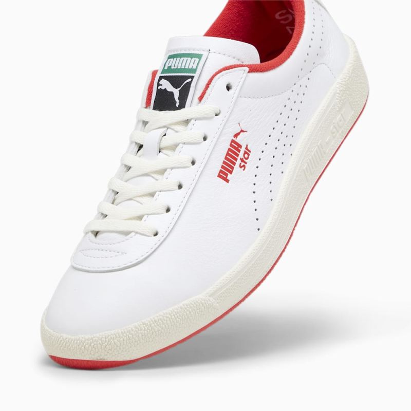 Puma | Men's Star Strawberries And Cream Sneakers - White-For All Time Red