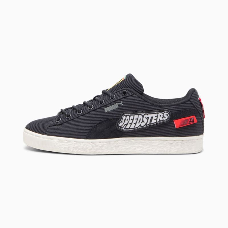 Puma | Men's Scuderia Ferrari Clyde Garage Crews Sneakers - Black-Warm White