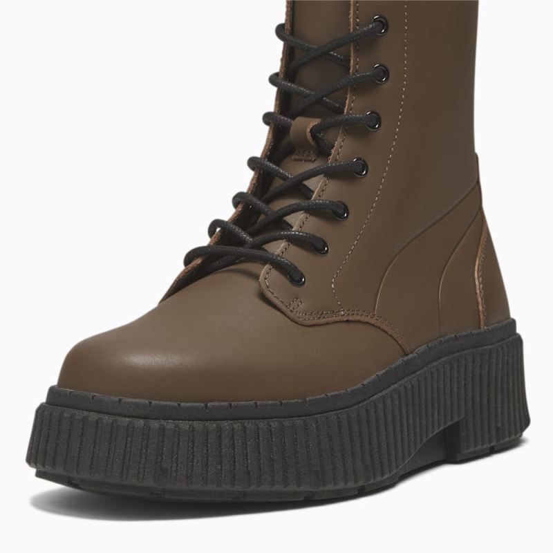 Puma | Women's Dinara Boots - Chocolate